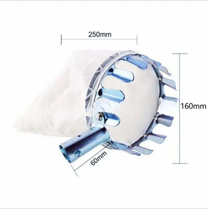 Fruit picking basket – Lightweight & with interchangeable bag (16 cm head)