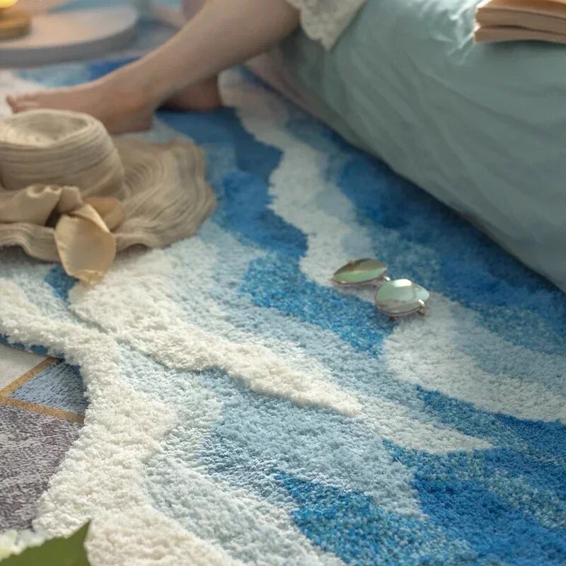 Ocean Wave Rug