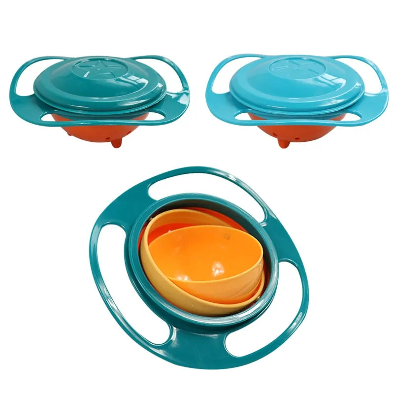 Chicken and drip-proof gyro bowl - SpinSnack