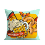 Oktoberfest Cushion Printing | Decorative Plush Cushion