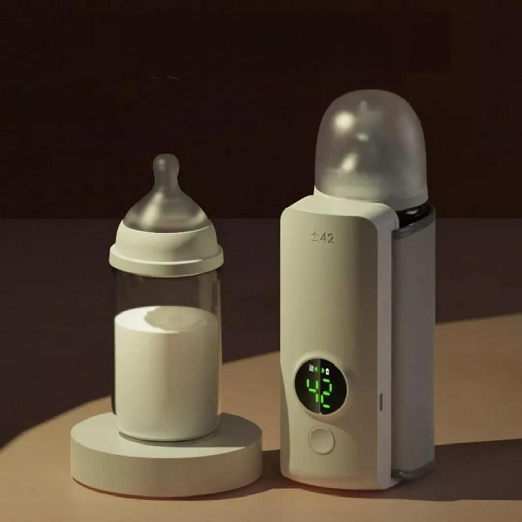 Portable bottle warmer for on-the-go – Quickly and easily warm baby bottles, Perfect for travel and outings, Compact and portable