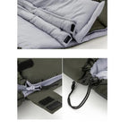 Insulated sleeping bag for camping – Ultralight outdoor sleeping bag for cold nights