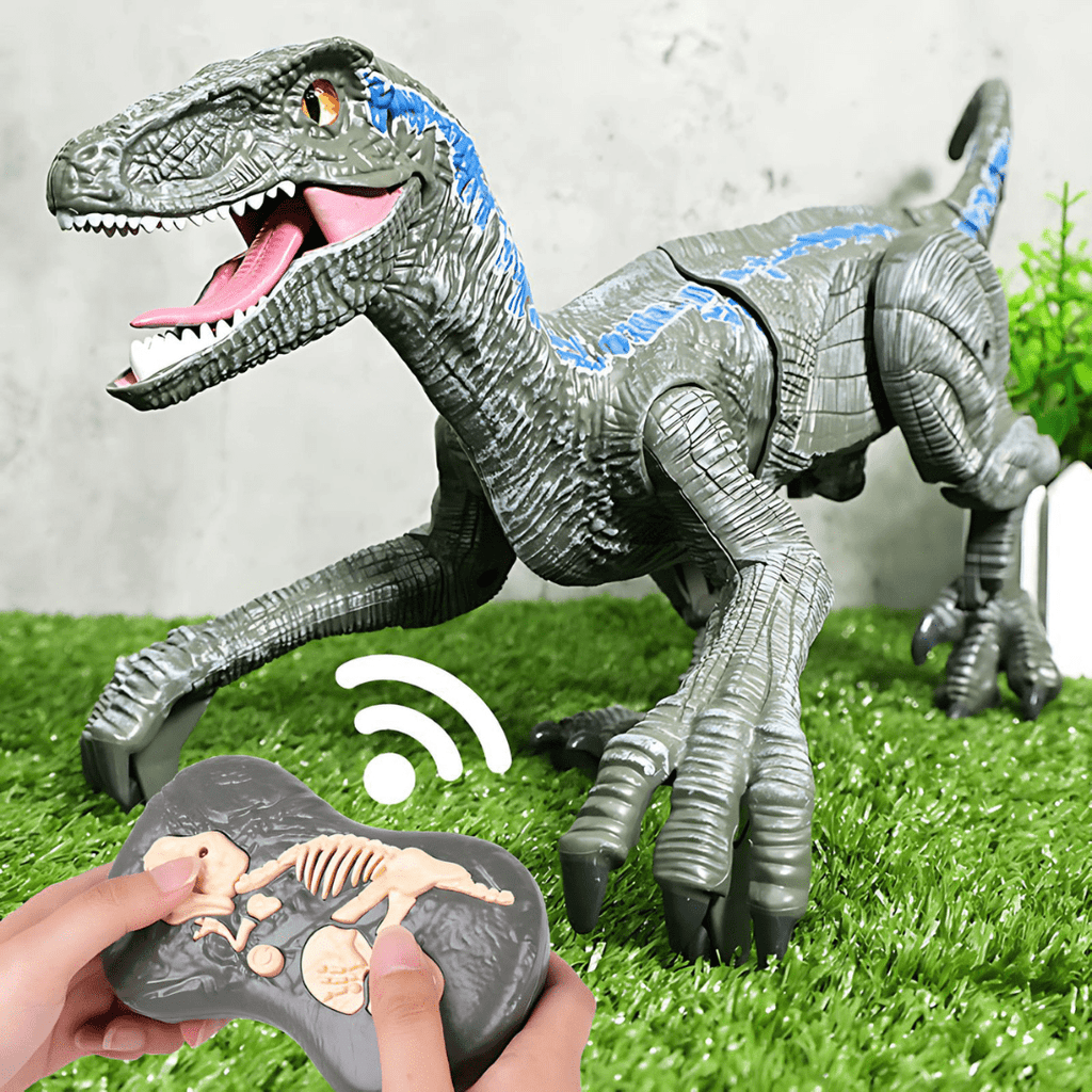 RoarBot RC Dino – Remote-controlled dinosaur with light, sound & fog