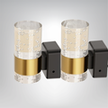 LumiKristall Plug-in Wall Lamp with Light Sensor