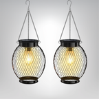 Sunny Garden Solar Lantern – Waterproof LED Outdoor Light with Auto Sensor