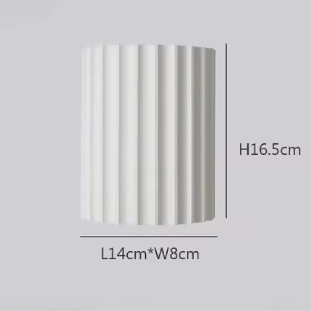 ArchiLume | Modern Ribbed Lamp, Wall Light