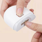 Convenient nail trimming with a built-in flashlight
