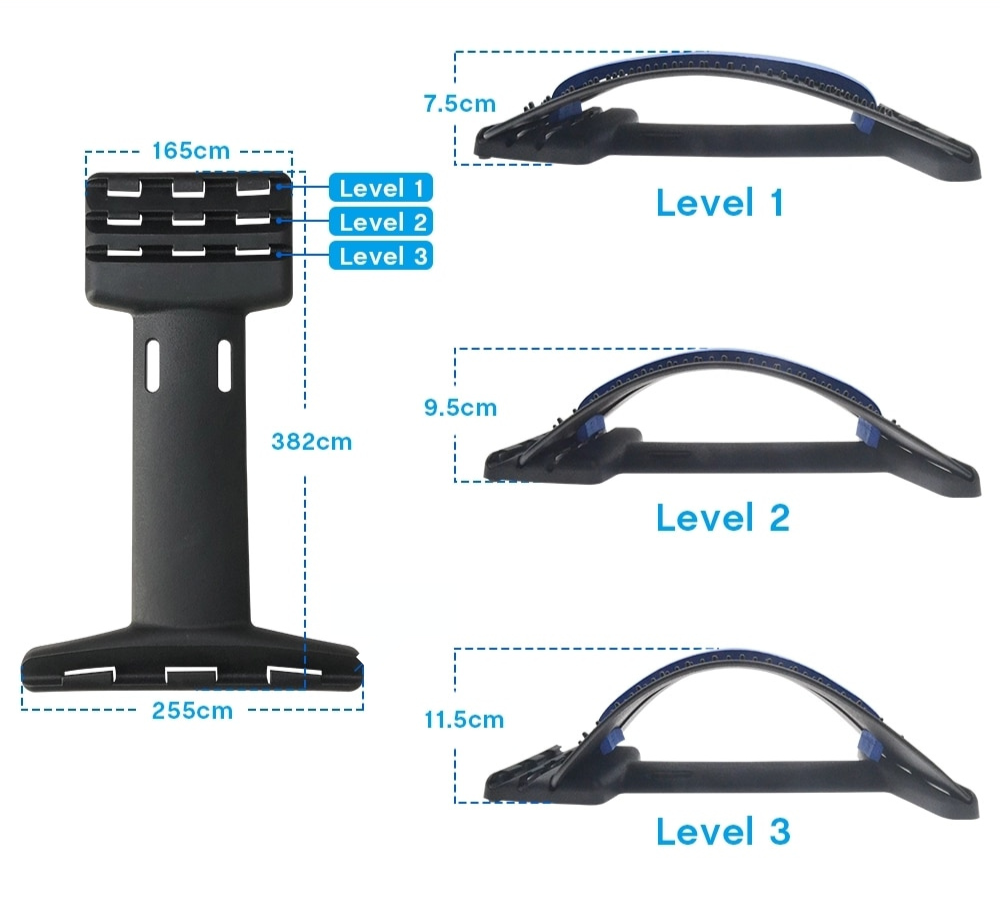 Ergonomic Back Massage Stretch Board