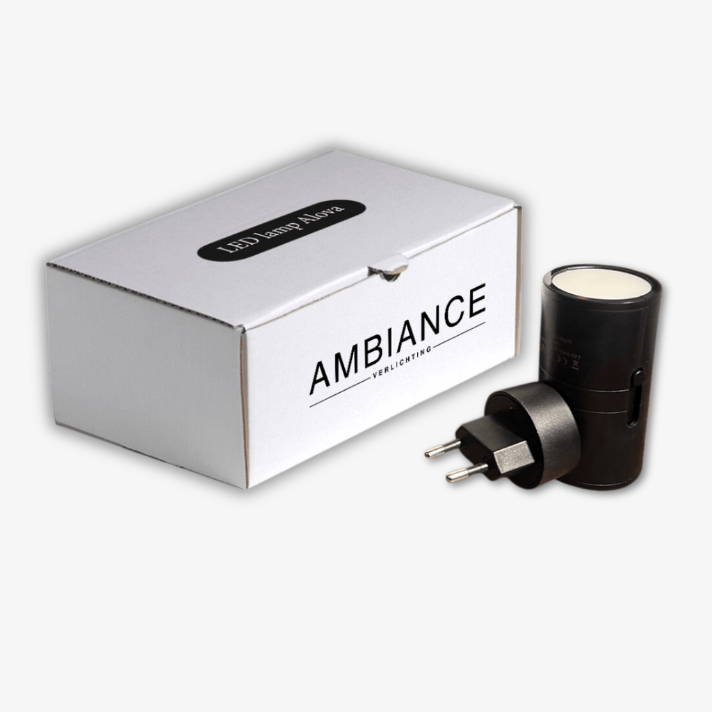 Alova LED Plug-In Wall Light – Dimmable Sensor Lamp for Hallways, Stairs & Bedrooms