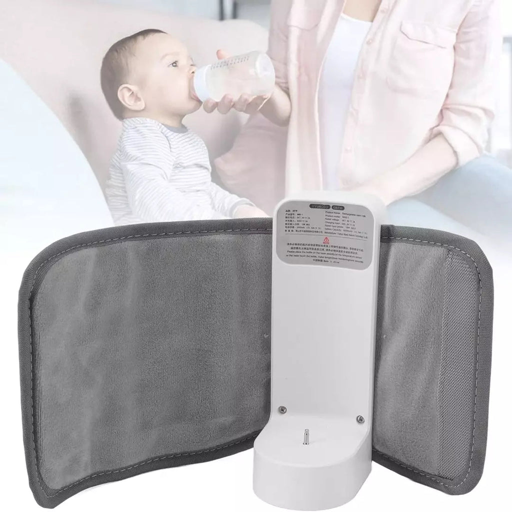 Portable bottle warmer for on-the-go – Quickly and easily warm baby bottles, Perfect for travel and outings, Compact and portable
