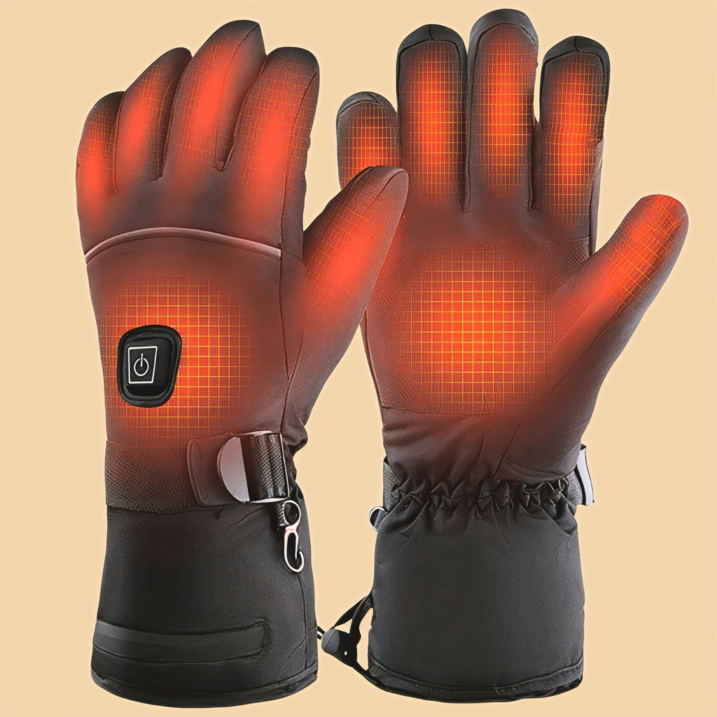 HeatGrip Heated Gloves – Rechargeable, Water-Repellent & Long-Lasting Warmth