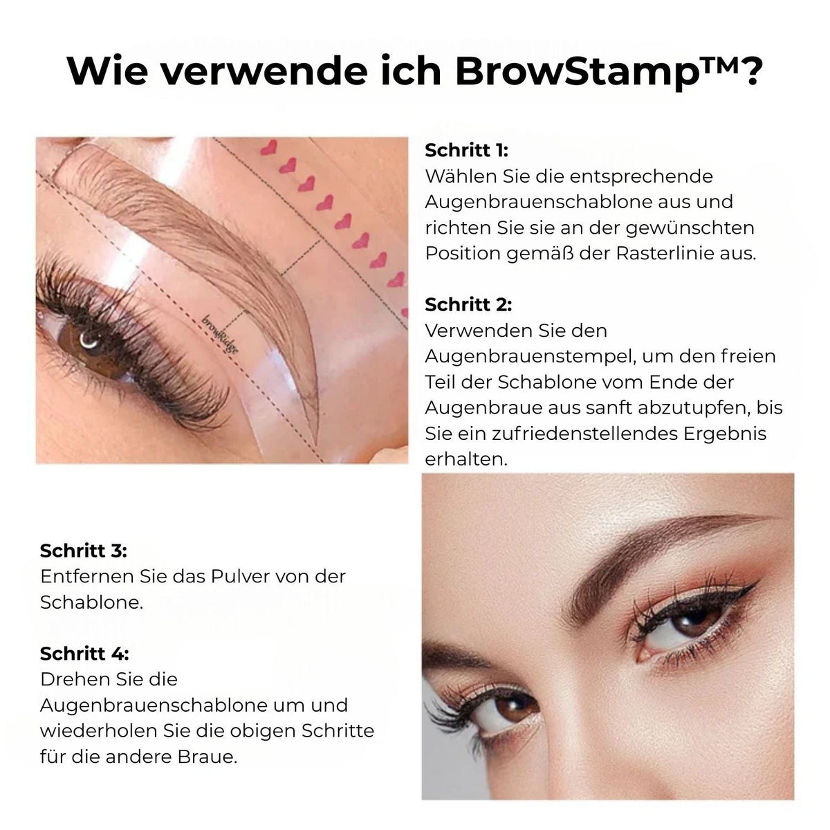 BrowStamp - Eyebrow Stamp Styling Set