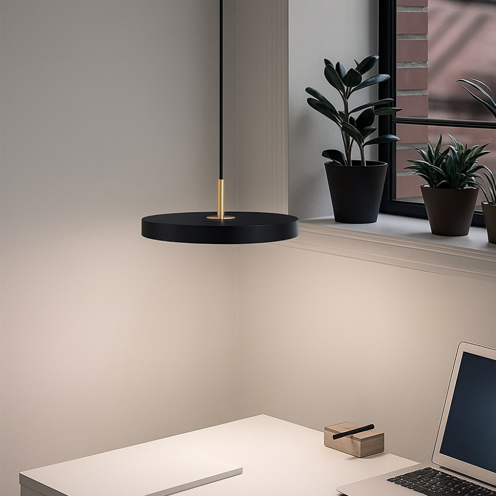 Round LED Pendant Lamp Modern Minimalist