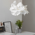 Creative Clouds Pendant Light – DIY Paper Ceiling Lamp with Artistic Charm