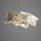Creative Clouds Pendant Light – DIY Paper Ceiling Lamp with Artistic Charm