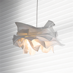 Creative Clouds Pendant Light – DIY Paper Ceiling Lamp with Artistic Charm