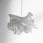 Creative Clouds Pendant Light – DIY Paper Ceiling Lamp with Artistic Charm
