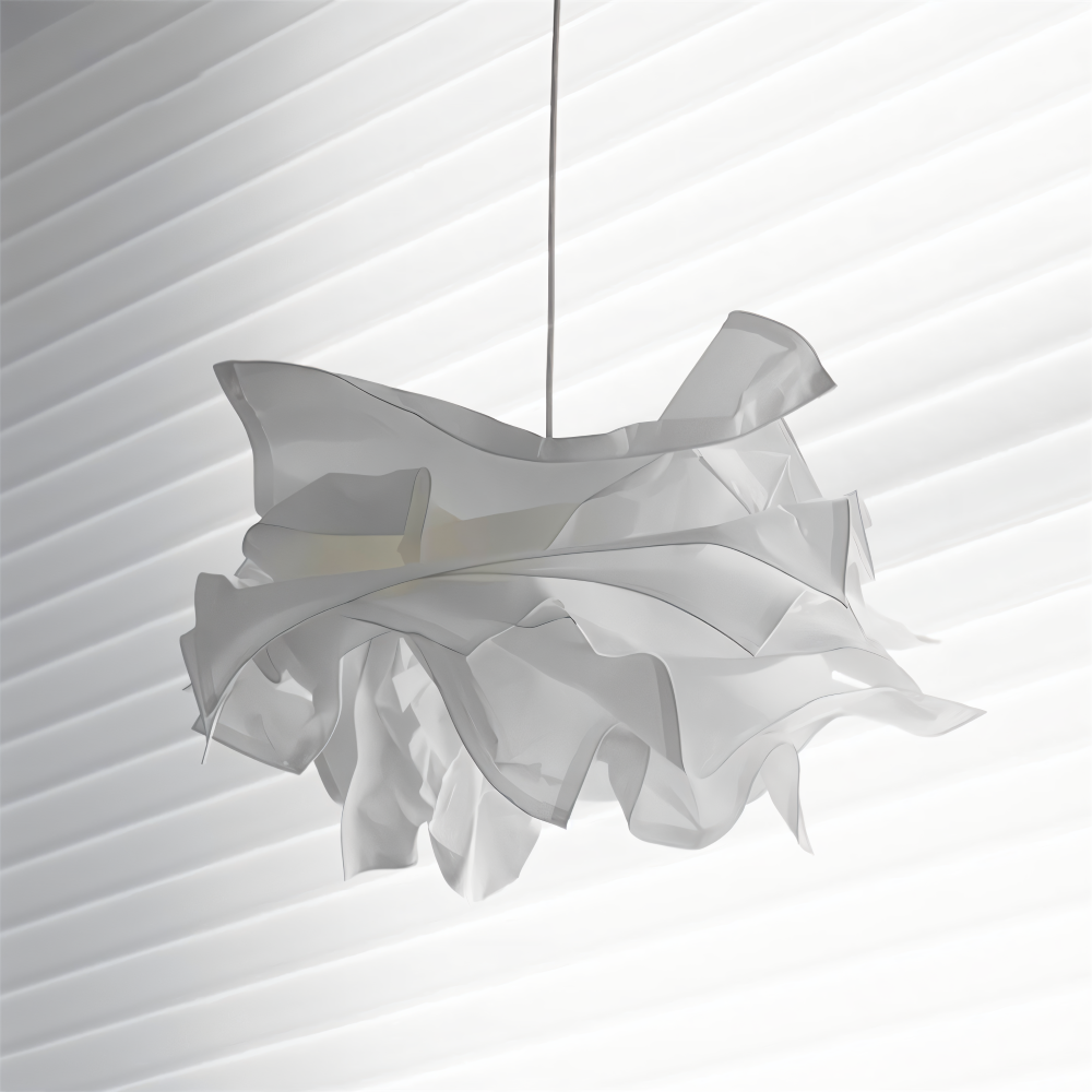 Creative Clouds Pendant Light – DIY Paper Ceiling Lamp with Artistic Charm