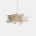 Creative Clouds Pendant Light – DIY Paper Ceiling Lamp with Artistic Charm