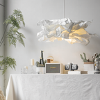Creative Clouds Pendant Light – DIY Paper Ceiling Lamp with Artistic Charm