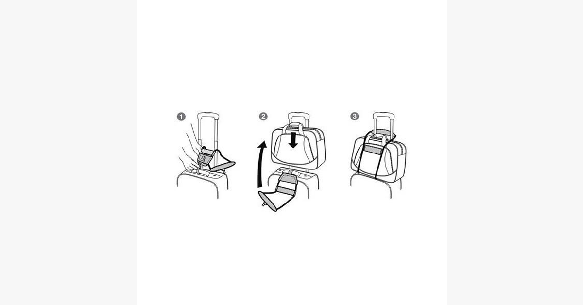 Stretchable Bungee Bag - Compact & Light - Pack of 2 - Your Travel Companion!