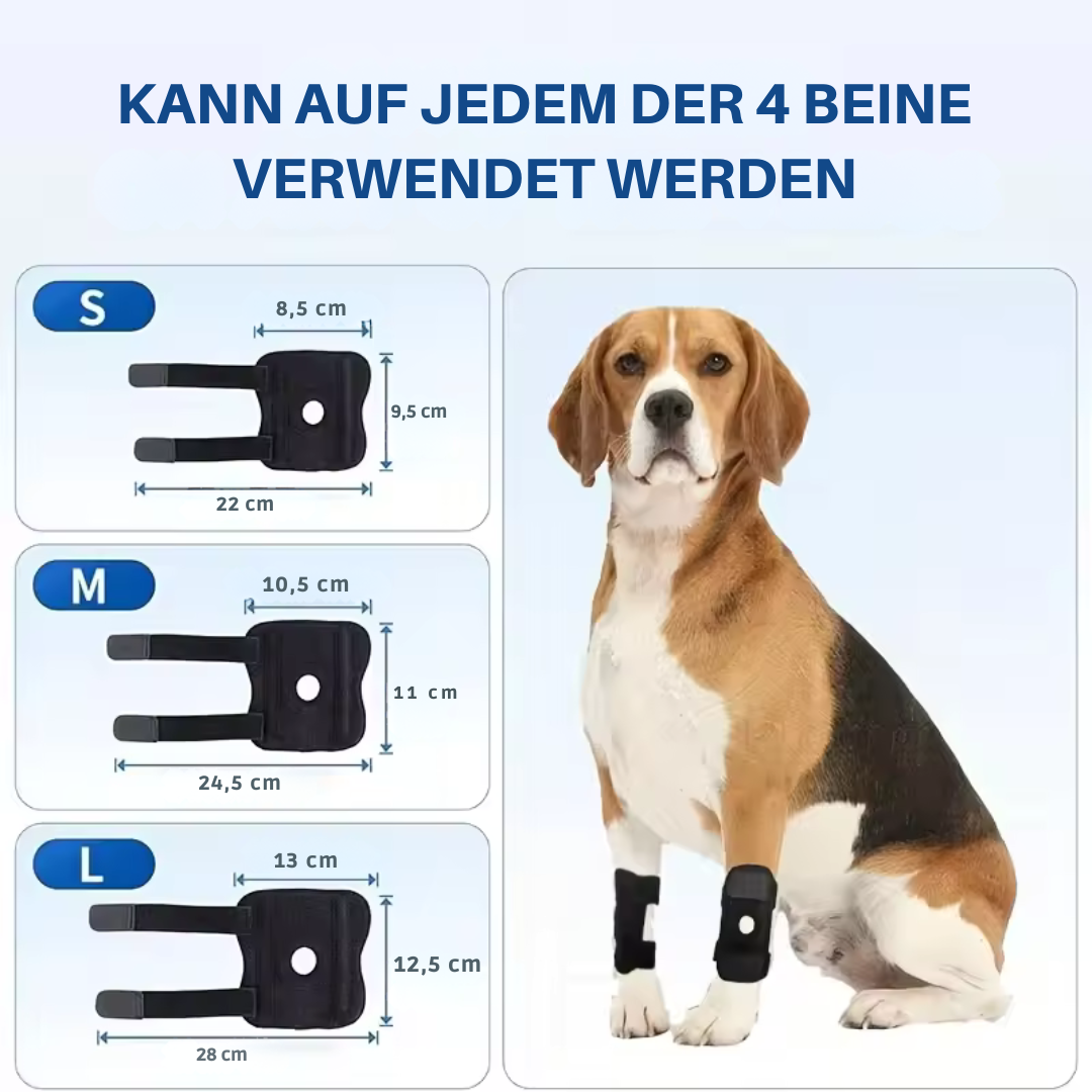 Orthopedic joint brace for dogs stabilizing
