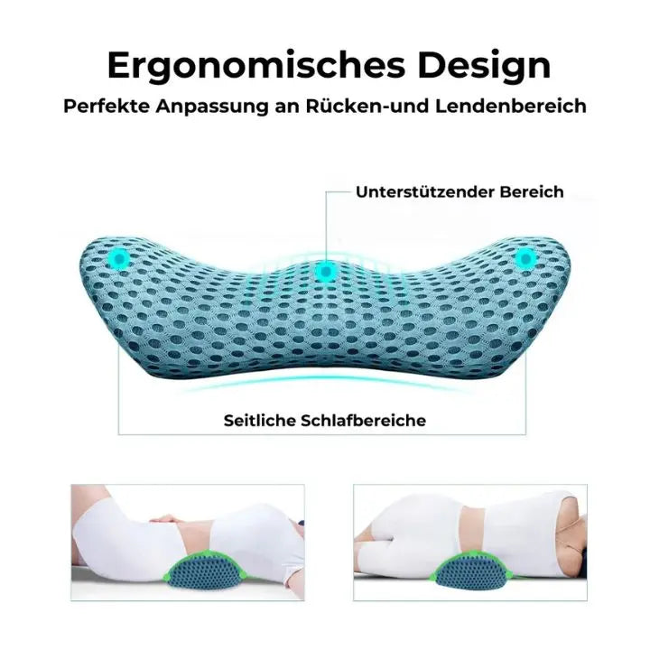 Orthopedic Lumbar Pillow – Premium Memory Foam Support Cushion