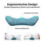 Orthopedic Lumbar Pillow – Premium Memory Foam Support Cushion