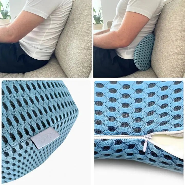 Orthopedic Lumbar Pillow – Premium Memory Foam Support Cushion
