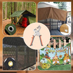 Eyelet punch with 100 free eyelets – For tarps, leather & more!