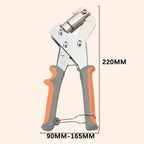 Eyelet punch with 100 free eyelets – For tarps, leather & more!