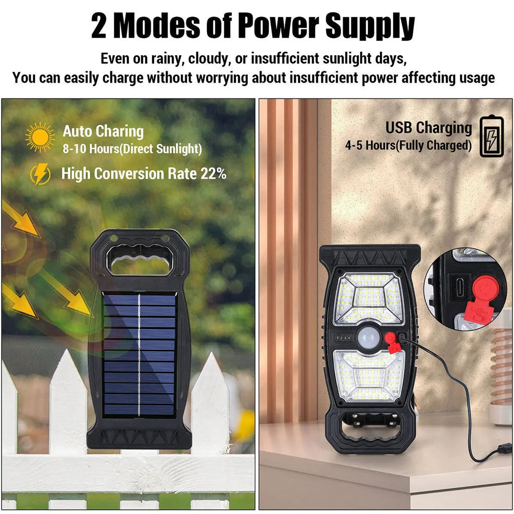 Outdoor Clip-On Solar Motion Detector Lights Waterproof
