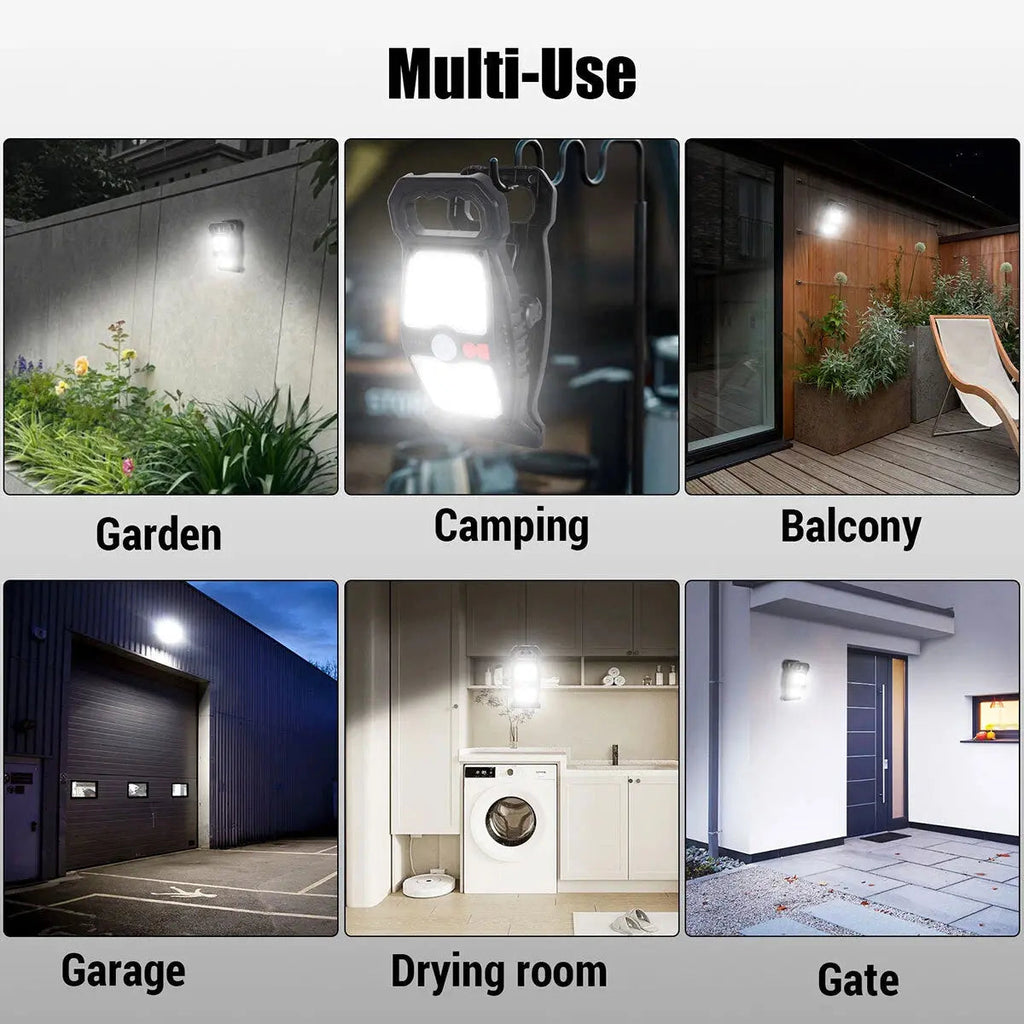 Outdoor Clip-On Solar Motion Detector Lights Waterproof