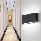 Modern protection with LED glow outside