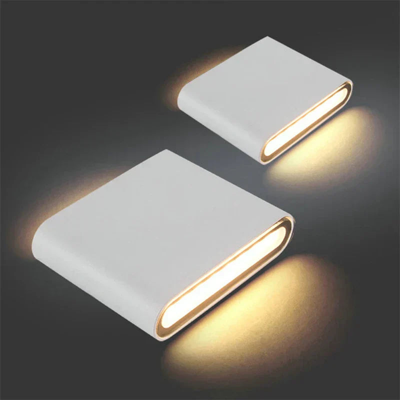 Modern protection with LED glow outside