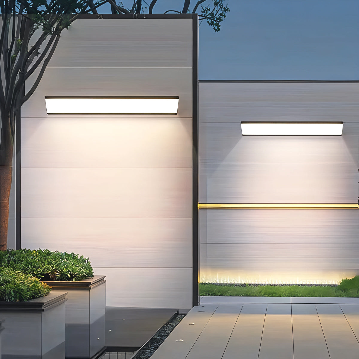 Outdoor LED Wall Light, IP65 Waterproof Aluminum Design