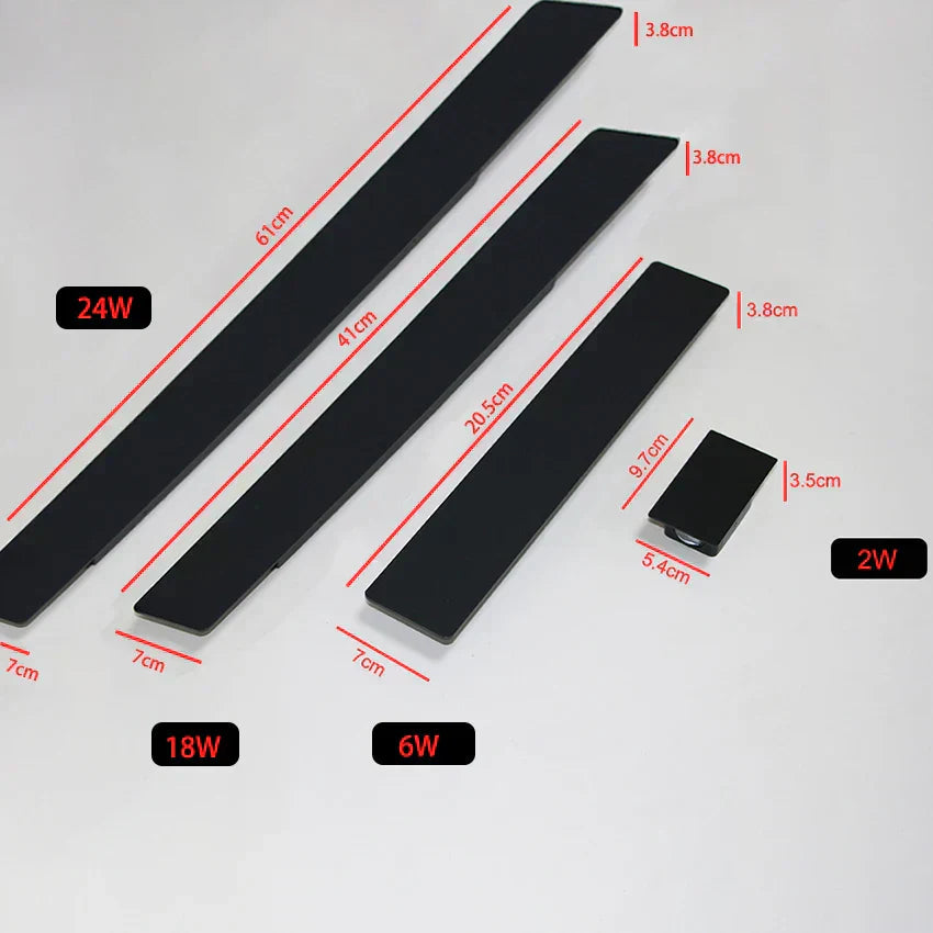 Weatherproof Aluminum Wall Light for Outdoor with LED Light - IP65, Easy Installation and Durable Design
