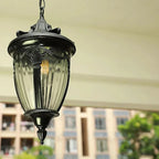 Retro Metal Glass Pendant Lamp for Home Lighting