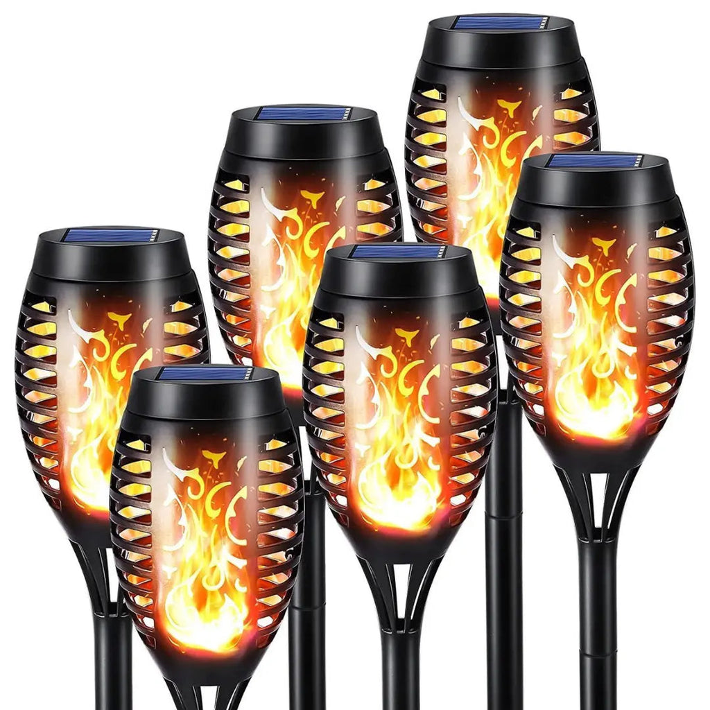 Solar-powered LED Torches – SolarFlame Design