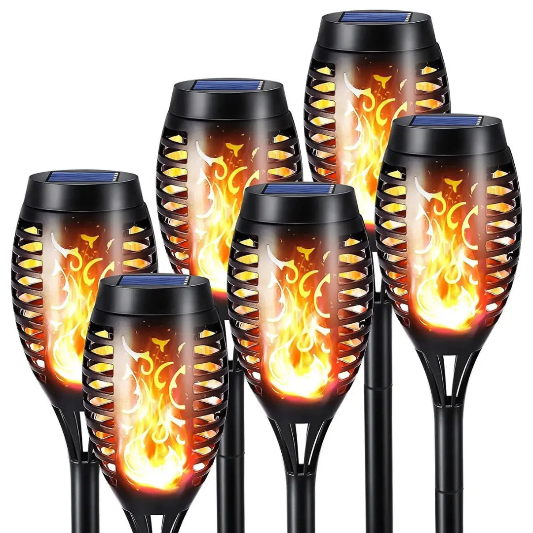 Solar-powered LED Torches – SolarFlame Design