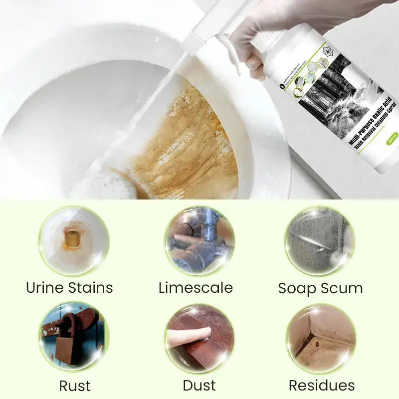 Strong stain remover with oxalic acid