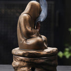 Meditative Monk Incense Holder