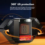 3D Dynamic Flame Electric Heater | 1500W Portable, ECO-Friendly & Fast Heating for Bathroom and Home Use