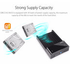 ORICO 6518US3 USB 3.0 Type-B 2.5 / 3.5 Inch Tool-less HDD Docking Station External Storage Enclosure Hard Drive Box (Black)
