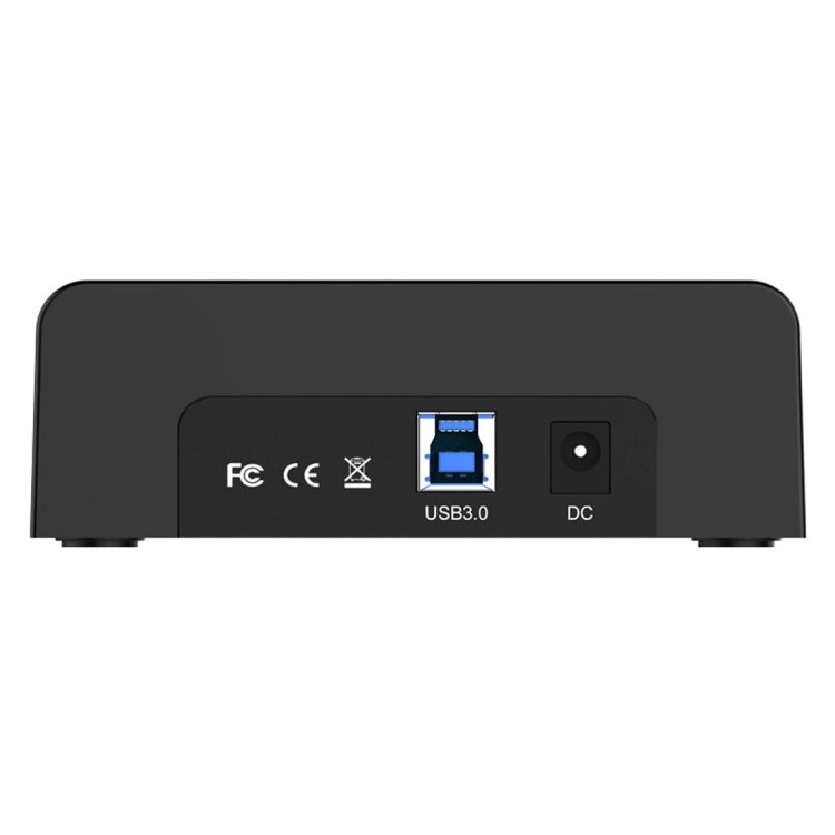 ORICO 6518US3 USB 3.0 Type-B 2.5 / 3.5 Inch Tool-less HDD Docking Station External Storage Enclosure Hard Drive Box (Black)