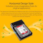 ORICO 6518US3 USB 3.0 Type-B 2.5 / 3.5 Inch Tool-less HDD Docking Station External Storage Enclosure Hard Drive Box (Black)