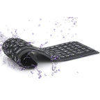 JA-11 108-Key Foldable Silicone Bluetooth Keyboard