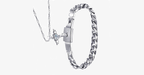 Angel Love Pendant & Men's Bracelet Set