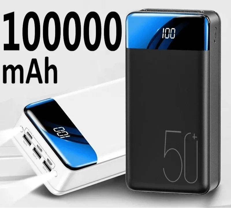 Ultra-Powerbank with 50,000 mAh for reliable energy
