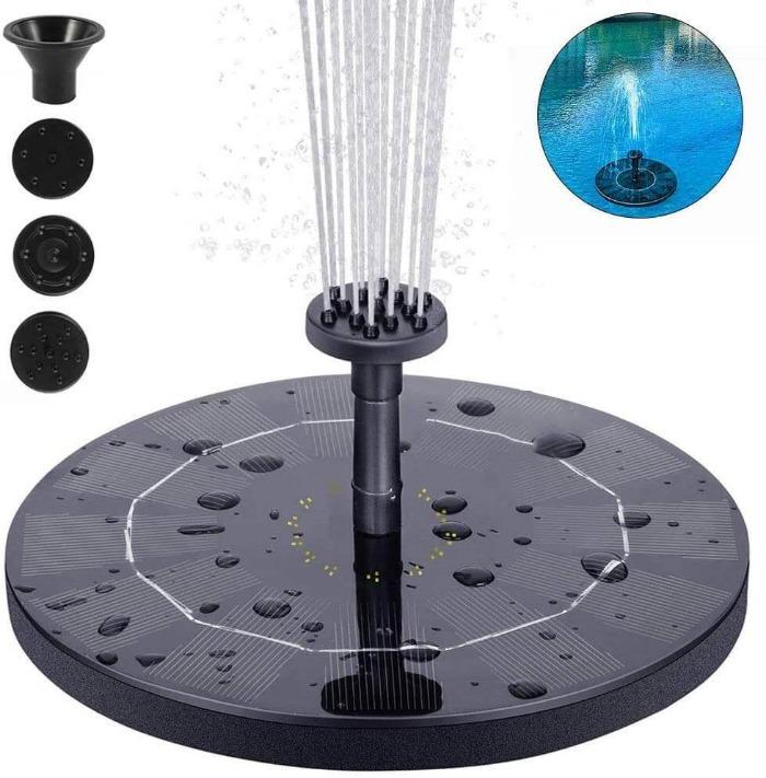 Sophia AquaGlow Solar Fountain – Charming Garden Decoration Fountain